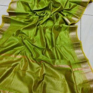 Mangalgiri Pure Silk Saree - Green