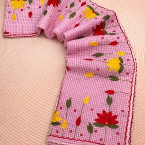 Kota Silk Handloom Saree - Pink