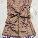Raga Handloom Tissue Cotton Saree - Beige