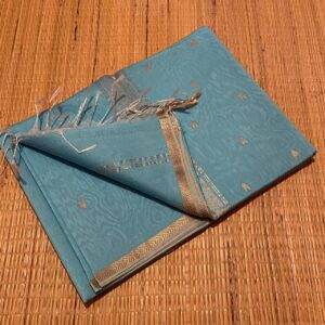 Cotton Silk Saree - Blue
