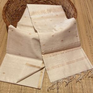 Cotton Silk Saree - Cream
