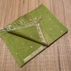 Cotton Silk Saree - Green