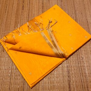 Cotton Silk Saree - Yellow