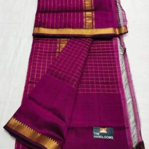 MAHATI Cotton Silk Saree - Purple