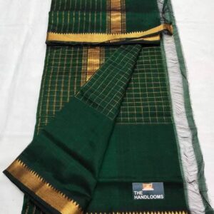 MAHATI Cotton Silk Saree - Green