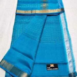 MAHATI Cotton Silk Saree - Blue