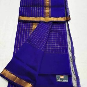 MAHATI Cotton Silk Saree - Violet