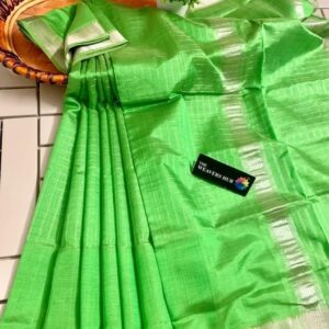 MAHATI Cotton Silk Saree - Green