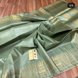 MAHATI Cotton Silk Saree - Green