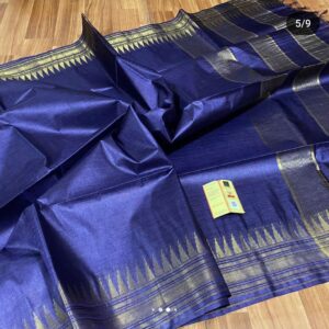 MAHATI Cotton Silk Saree - Blue
