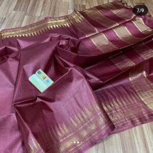 MAHATI Cotton Silk Saree - Purple