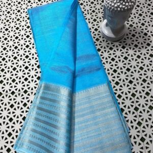 MAHATI Cotton Silk Saree - Blue