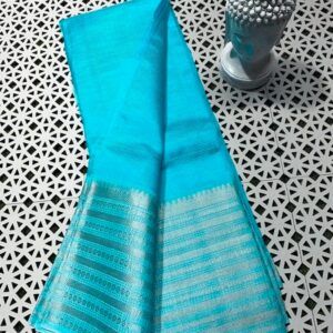 MAHATI Cotton Silk Saree - Blue