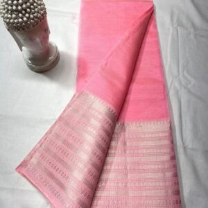 MAHATI Cotton Silk Saree - Pink