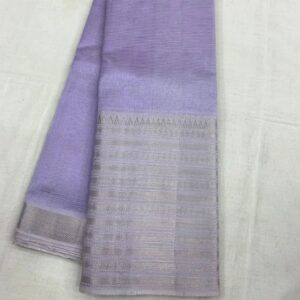 MAHATI Cotton Silk Saree - Lavender