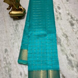 MAHATI Cotton Silk Saree - Blue