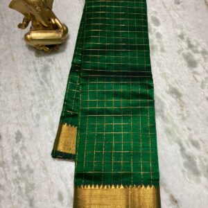 MAHATI Cotton Silk Saree - Green